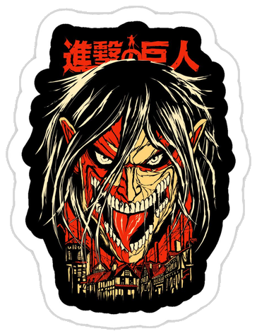 Attack on Titan Sticker #007