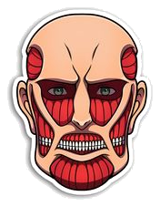 Attack on Titan Sticker #010