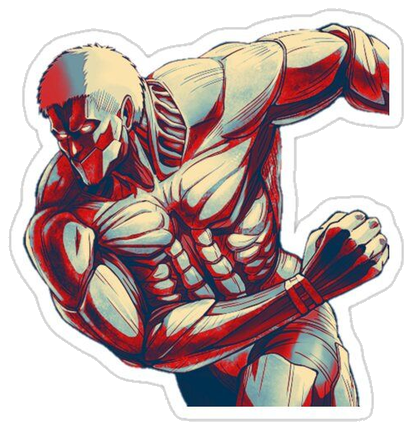 Attack on Titan Sticker #019