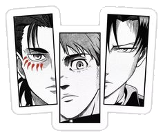 Attack on Titan Sticker #042