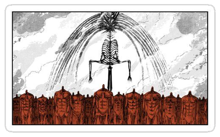 Attack on Titan Sticker #052