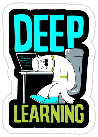 Deep Learning Sticker #001