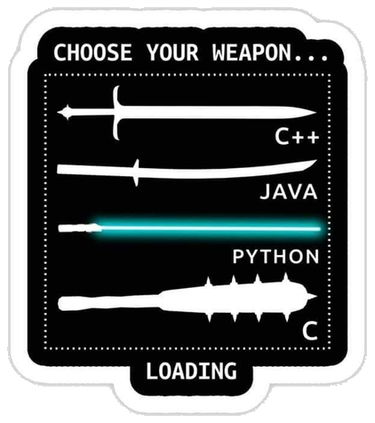 Programming Languages Sticker #001