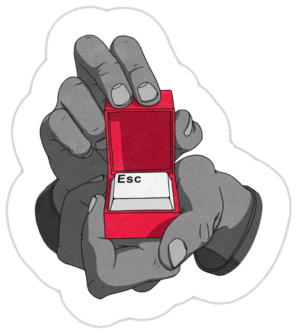 Esc Sticker #001