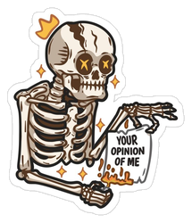 Skeleton Sticker #002