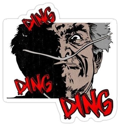 Ding Dong Sticker #001