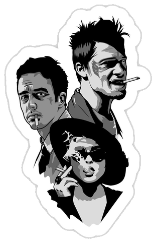 Fight Club Sticker #001