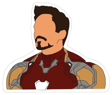 Iron Man Sticker #002