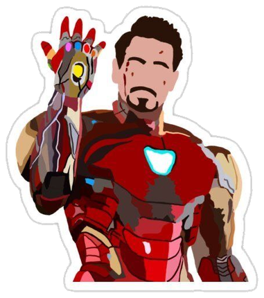 Iron Man Sticker #003