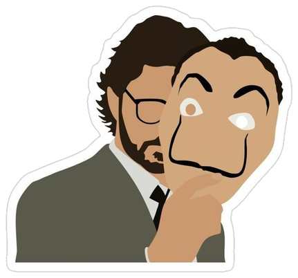 Money Heist Sticker #001
