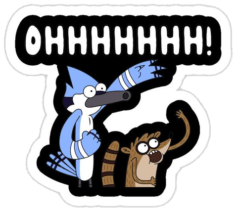 Regular Show Sticker #001