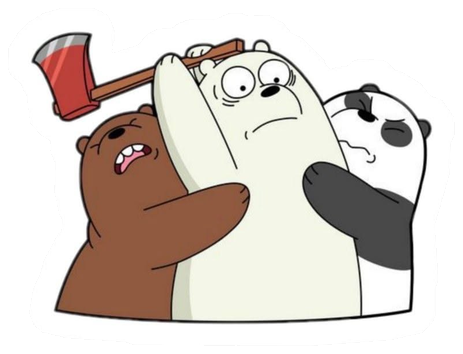 We Bare Bears Sticker #001