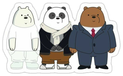 We Bare Bears Sticker #003